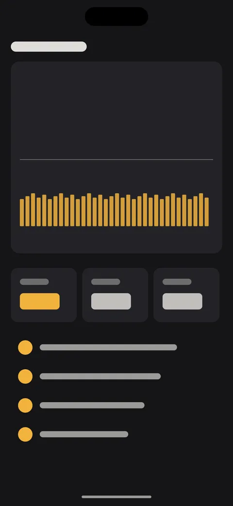 Illustration of a smooth, even frame time graph after optimisation