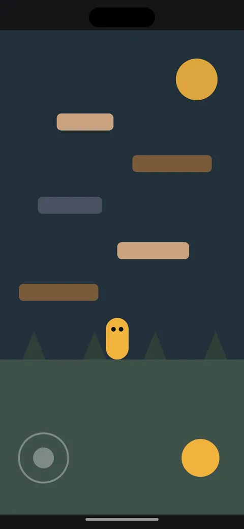 Illustration of the same level after a first art pass